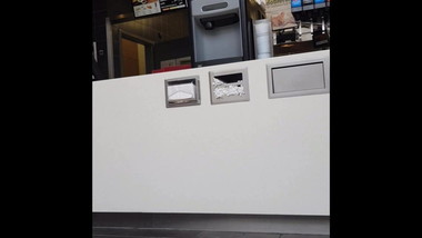 Beauty teen ass in tight black pants