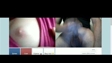 Videochat 7 Teens, tits, pussy and my dick