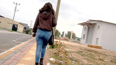 turkish babe sweet ass jean