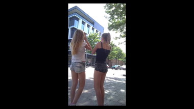 Euro Teen Ass Cheeks