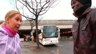 German slut picks up black
