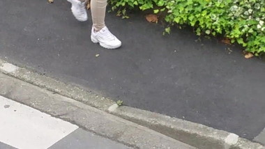 Passante jean moulant