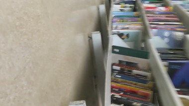 cutie blonde wears same white thong and bra