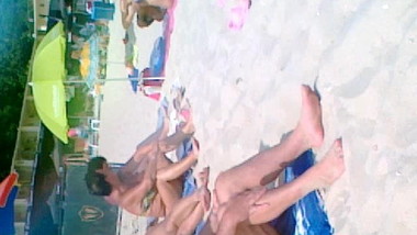 Big Natural Tits Beach