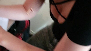 Voyeur downblouse teen boobs tits french 2