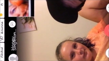 random babes watching me cum