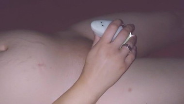 Masturbation with toy