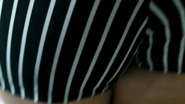 Shortinho listrado da loirinha big ass blonde