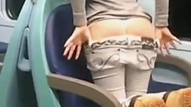 Un culo en el tren