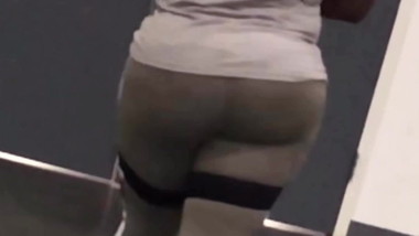Teen ebony Super Jiggly Donk