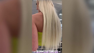 Teen Blonde Squirting and Fucking with Nice Stranger