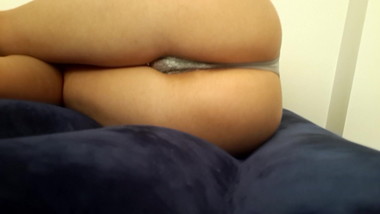 yng Gf's sexy ass, hairy pussy asshole in thongs