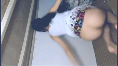 Asian Teen Spreading Legs and Showing Tight Pussy