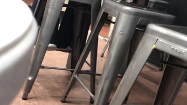 She was showing off her ass