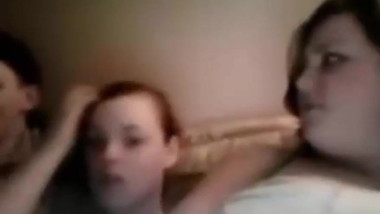 British teen chavs lesbian threesome