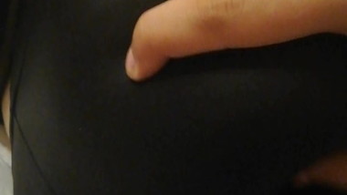 My perverted neighbor smacks my ass like a bitch in leather