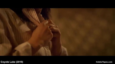 actress Camila Mendes topless sexy movie scenes