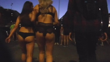 BootyCruise: Rave Cam 2019 - 53 Two More Azns In Undies