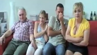 HYE Mam Is The Fluffer Daughters The Fucker !