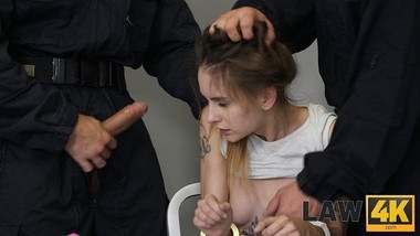 LAW4k. Sexy coquette Adelle Unicorn finds a way to avoid
