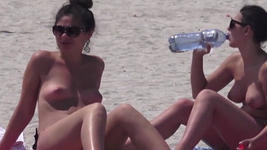 Amazing Boobs on the Beach #1