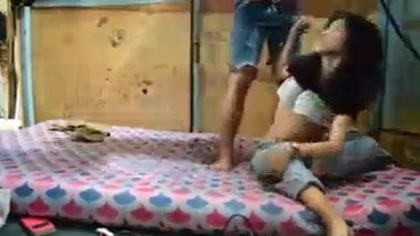 Young Asian boy and girl.