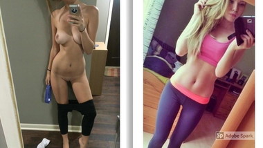 Sexy Teen Selfies Thigh Gap Compilation PART 2