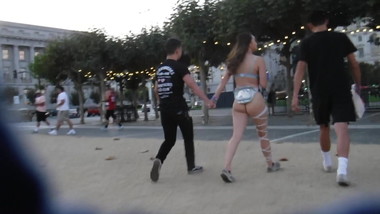 BootyCruise: Rave Cam 2019 - 47 - Fanny Pack And Bare Ass