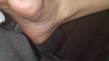 Pornstar footjob Rachel pt 1