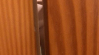 Spying girlfriend showering