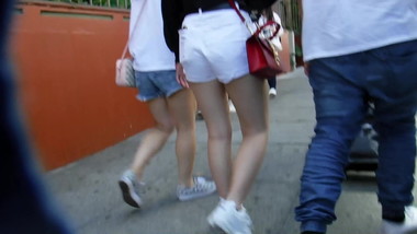 BootyCruise: Asian Babes Leg Art 36: Asian Shorts, Two Pair