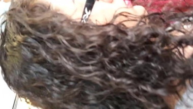 Hermosa nena en el metro