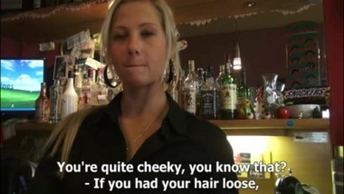 in the pub for money