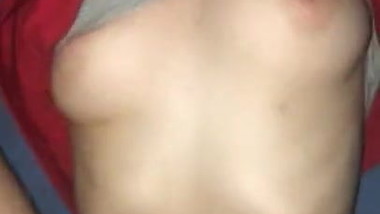 Naked Girl Cutie gets fucked in a tent while camping