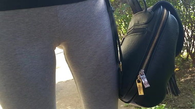 Skinny cleaning lady