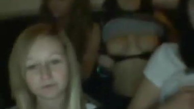 British chav girls foursome