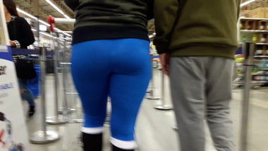 ASS IN SPANDEX LEGGINGS