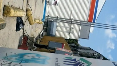 Bbw ebony upskirt no panties 1