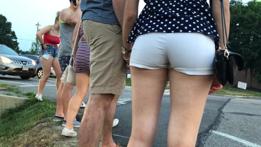 Slim Chinese Babe Sexy Candid Ass