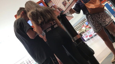 DREAM TEEN in transparent Leggings (VTL) PART 2