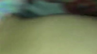 Quick interracial anal sex - POV