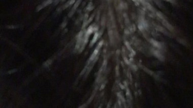 Quick cock sucking from Indonesian teen girlfriend