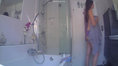 hidden german teen bathroom spy