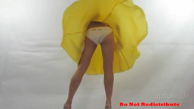 wind under skirt