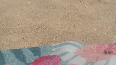 Teen bbw soles at the Beach