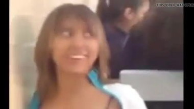 Teen flashing in classroom