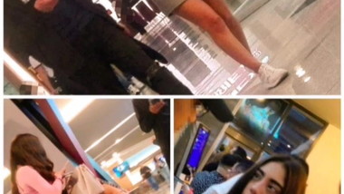 In cinemark (black panty)