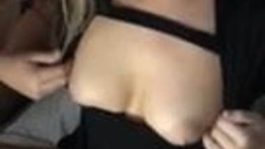 Julia making random guys on Omegle cum